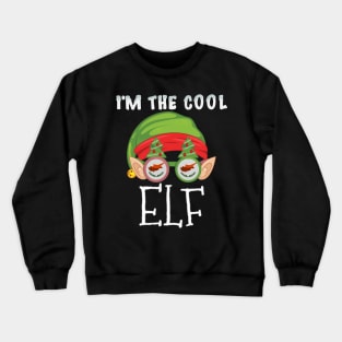 Christmas  I'm The Cool Cypriot Elf - Gift for Cypriot From Cyprus Crewneck Sweatshirt
